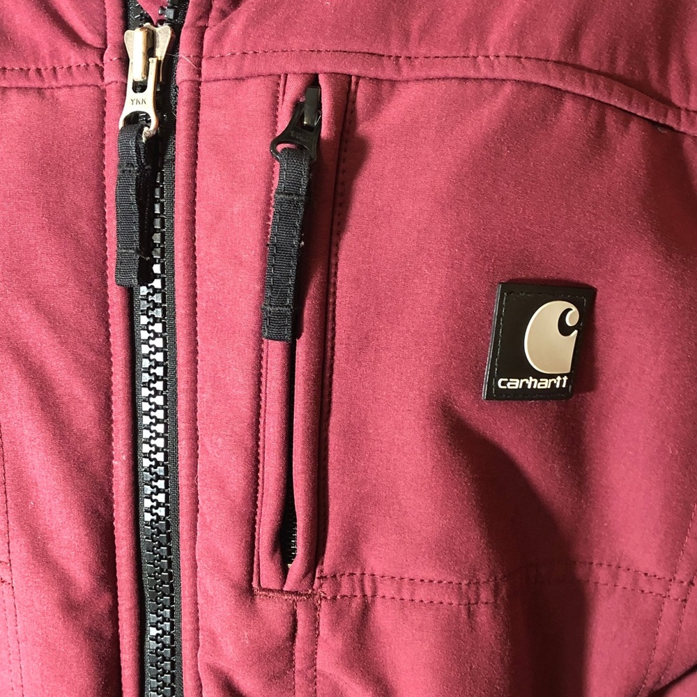 Carhartt Men's Deep Red Performance Jacket, Size M - Picture 2 of 11